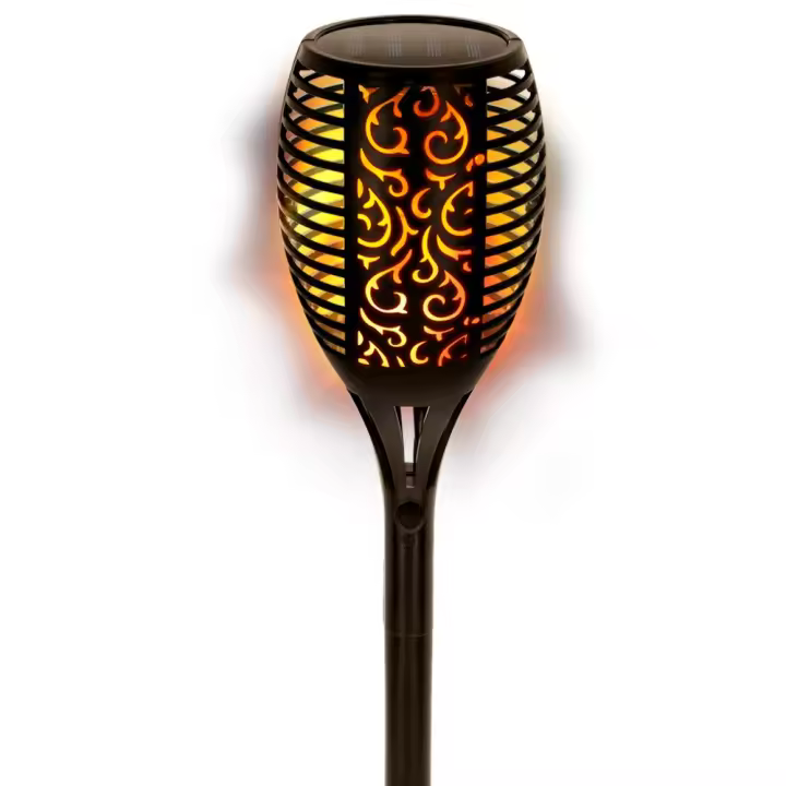 Antorcha solar luz LED efecto fuego Aktive - 1