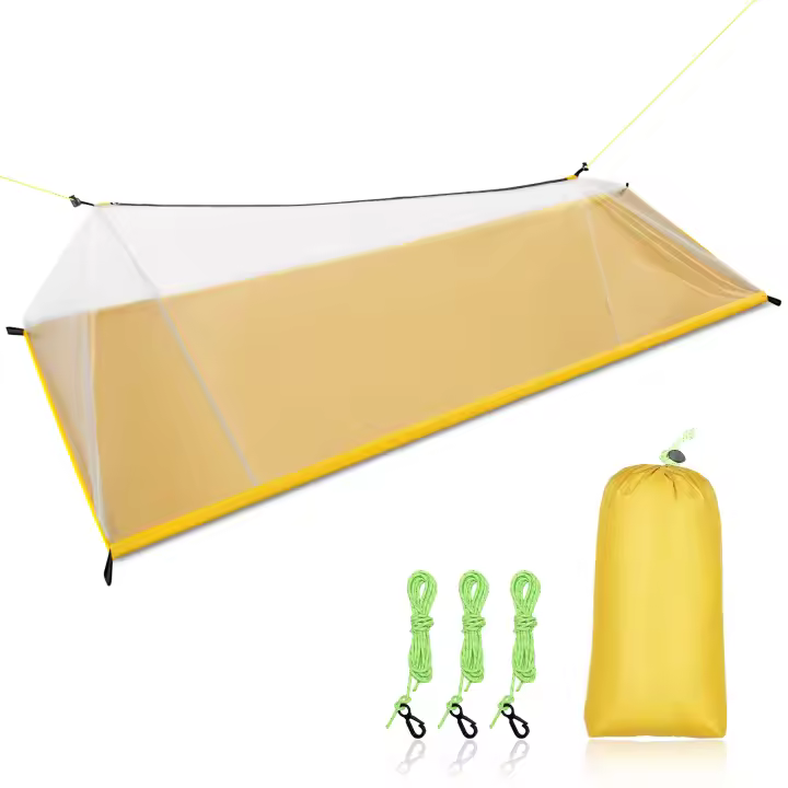 Carpa Ligera De Camping Exterior Red De Mosquitos Repelente De Insectos Y Pulgas Para Viajes Y Pícnics Doble Personas - 1