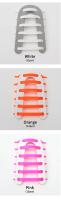 12Pcs Lazos De Zapatillas Elásticos De Silicona Para Niños Y Adultos Accesorios De Zapatos Sin Atar Material De Goma - details 9