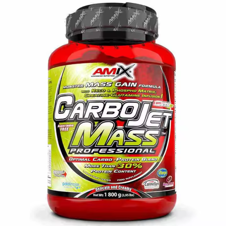 Amix Carbojet Mass Professional 1800gr Fresa-plátano Polvo - 1