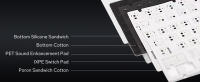 Teclado Mecánico AJAZZak820pro Con Pantalla Tres Modos Personalizable RGB Iluminación Intercambiable De Una Tecla Slotted Para Número Y Tablet - details 4