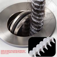 Cepillo De Limpieza Para Baño Y Cocina Flexible Espiral Eliminador De Obstrucciones De Tuberías Cepillo De Drenaje Para Lavabo Y Inodoro Material Plástico - details 4