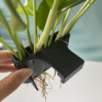 Soporte De Cultivo De Plantas Para Acuario Con Gancho Integrado Porta Plantas Vivero Decorativo Para Tanque De Peces - details 9