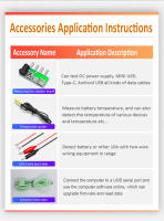 Testero De Batería Inteligente WiFi Tuya 18650 Medidor De Capacidad Con Detector De Resistencia Interna Y Monitoreo En Tiempo Real Por APP USB - details 34
