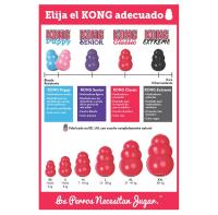 KONG Classic rojo juguete rellenable para perros M - details 5