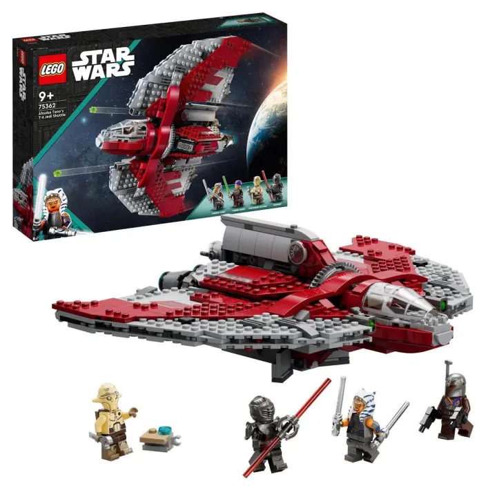 LEGO 75362 Star Wars Lanzadera Jedi T-6 de Ahsoka Tano (601 piezas) - 1