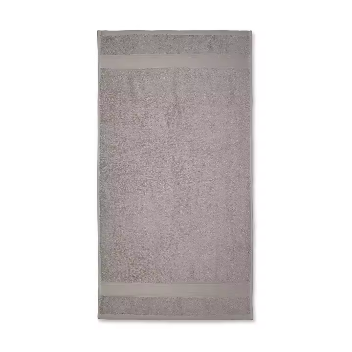 Toalla de lavabo 100%  algodón Topo 50x90 cm WELLHOME - 1