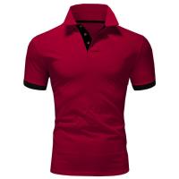 Camisas Polo De Manga Corta Para Hombre Estilo Casual Ajustada Diseño Básico Secado Rápido Anti-arrugas Tops Transpirables - details 10