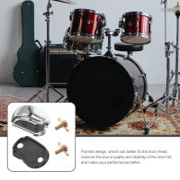 Juego De 5 Piezas De Lugueros Metálicos Para Batería Accesorios De Clavos Y Conectores De Partes Suministros De Instrumentos Musicales - details 1