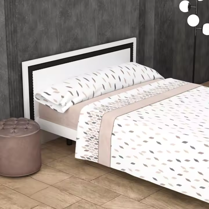 Sábanas Coralina Tacto Sedalina Invierno 200grs Milka Beis 190/200cm+30cm | Mercatienda.es - 1