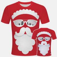 Camiseta 3D De Navidad Para Hombre Con Estampado De Santa Claus Y Ciervo Camiseta Casual Vintage Sin Mangas Para Primavera Y Verano - details 13