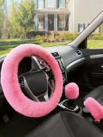 Juego De Fundas Para Asiento De Coche Universal 17 Piezas Con Diseño Rayado Adecuado Para Mujeres Incluye Fundas Para Asientos Delanteros Y Cubierta De Volante Suave Multicolor - details 1