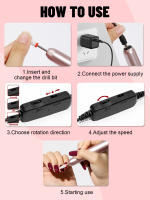 YOKEFELLOW 30000RPM Máquina De Uñas Con USB Herramienta De Manicura Pulidora De Uñas Y Filete Sándwich Para Manicura 2024 - details 3
