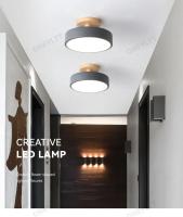 Lámpara De Techo LED Moderna En Colores Macarón Iluminación Para Nuevos Hogares Decoración Para Dormitorio Vestíbulo Pasillo Tecnología Inteligente Incluye Bombilla Fuente De Alimentación AC 220V Estilo Art Déco - details 0