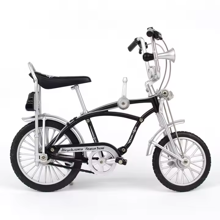 Mini Bicicleta De Aleación De Metal Para Dedos 1:10 Modelo Nuevo Simulación De Bicicleta De Montaña Moda Colección Regalos Para Niños - 1