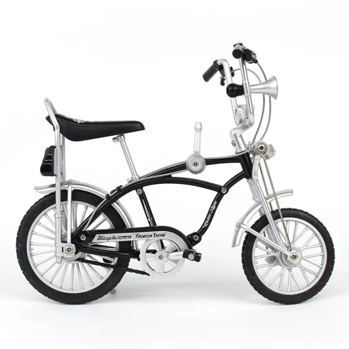 Mini Bicicleta De Aleación De Metal Para Dedos 1:10 Modelo Nuevo Simulación De Bicicleta De Montaña Moda Colección Regalos Para Niños - 1