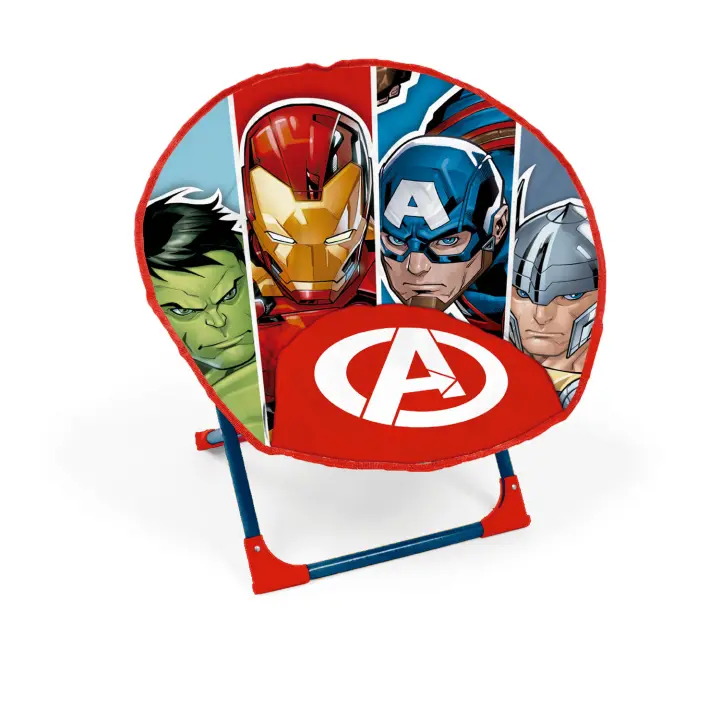 ARDITEX AV15227 Silla con forma de luna de 50x50x50cm de MARVEL-Vengadores - 1