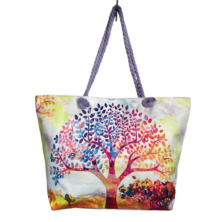 Bolso de Playa MEJORADA árbol de la Vida Grande - 1