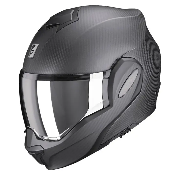 Scorpion Casco Modular Exo-tech Evo Carbon Solid - 1