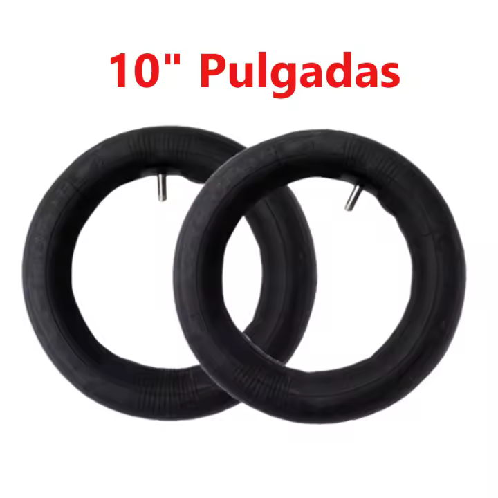 ✅Pack 2 Cámaras de Aire 8’5 / 10 Pulgadas Reforzada Patinete Eléctrico Xiaomi M365  / Pro 2 / 1S / Essential / Mi Scooter 3 Lite / Cecotec Bongo Serie A / Ninebot / SmartGyro 8 - Recamara de Aire - 1