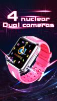 H1PRO 1,83 "de pantalla grande Reloj teléfono inteligente 4G de Doble Cámara Niños Reloj 2 + 16G-Pink - details 1