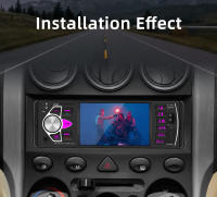 BQCC Jugador De Vehículo MP5 Con Pantalla HD IPS De 4.1 Pulgadas Control Por Bluetooth Función De Radio FM USB AUX Luz Colorida Hands-Free Para Coche - details 14