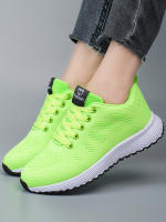 Zapatillas Casuales Para Mujer Transpirables De Malla Zapatos Deportivos Plataforma Tenis Feminino Con Cordones Suela De Goma - details 5