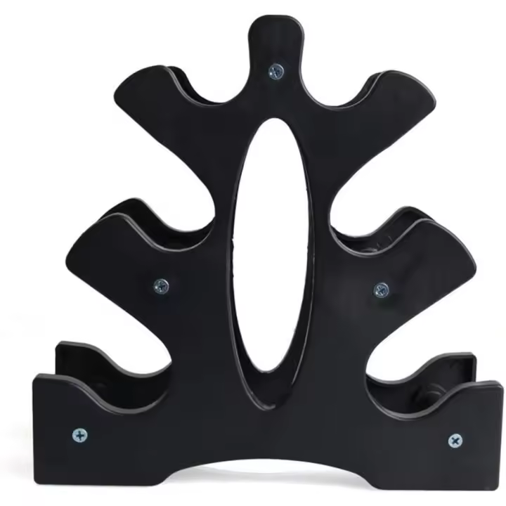 Soporte para mancuerna de Gimnasia: soporte para el hogar para organizar PESAs, ideal para organizar mancuerna en el Gimnasio, La Oficina o áreas de entrenamiento de fuerza - 1