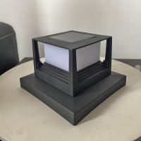 Lámpara Solar LED Impermeable Para Exterior Iluminación De Pared De Jardín Decorativa Para Camino Y Patio Luz De Columna Solar Para Jardín - details 8