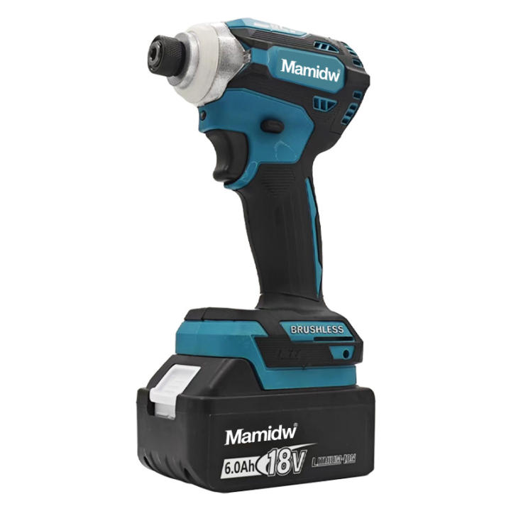Mamidw DTD171 18v Cordless Impact Driver Brushless Electric Drill Screwdriver Wood/olt/T-Mode Power Tools For Makita Battery PIN