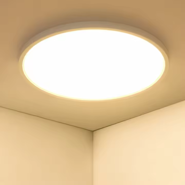 Lámpara de Techo LED Moderna Ultra Delgada de 36W Luz de Techo Redonda para Baño, Sala de Estar, Dormitorio, Cocina, Balcón - 1