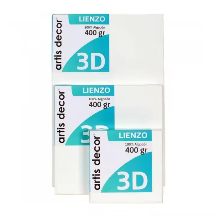 Artis Decor                         BASTIDOR ENTELADO GRUESO 3D ARTIS DECOR 40x40 CM - 1