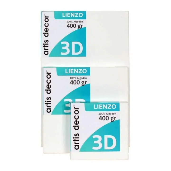 Artis Decor                         BASTIDOR ENTELADO GRUESO 3D ARTIS DECOR 40x40 CM - 1