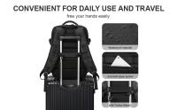 Mochila de viaje de negocios para hombre, morral expandible e impermeable, de gran capacidad, para ordenador portátil de viaje de fin de semana - details 6
