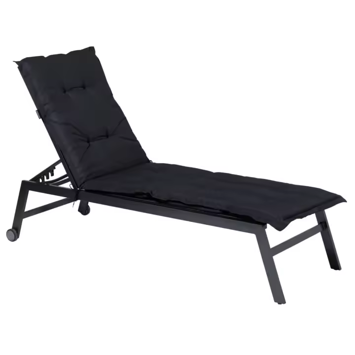 Madison Cojín para tumbona Basic 200x60 cm Color Gris,  Negro,  Taupé y mas Cojín Decorativo de Asiento Cojines de muebles de salon - 1