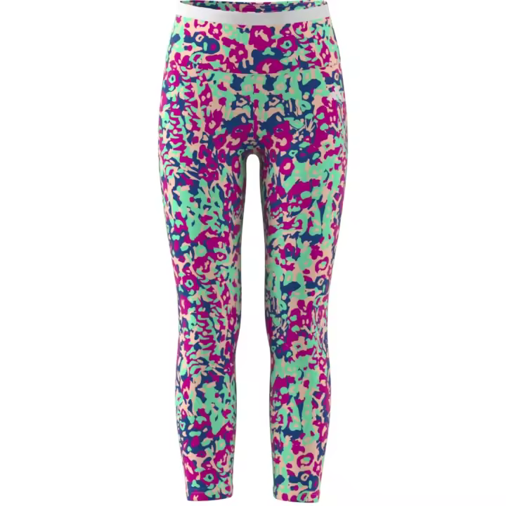 Adidas - Leggins altos 7/8 con Estampado de Niña Adidas Essentials Seasonal Aeroready - HR5800 - 1