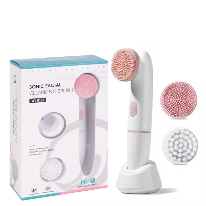 Nueva recomendación de producto: Cuchillo Eléctrico para Lavado facial de Cerdas suave para el hogar, Limpiador de Poros multición, resistant to Agua, instrument de limpieza with cargo - 1