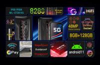 HOTWAV Cyber 7 Teléfono Móvil Resistente 5G, 8GB+128GB 8280mAh 48MP+32MP 6.3” Smartphone - details 1