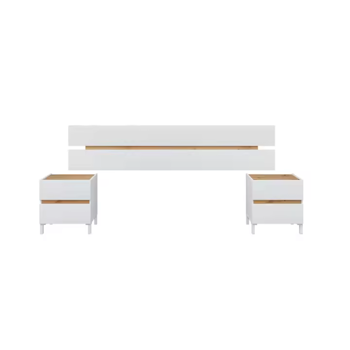 Duehome - Cabecero con mesitas Tempus - 1