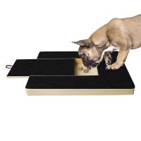 Tablero De Afilado De Uñas Para Perros Mueble De Gatos De Madera Protege Muebles Y Pisos Pull-Out Pet Nail Grinder Wooden Scratcher - details 7