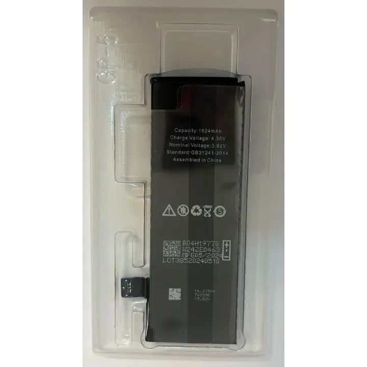Generica Batería de Repuesto para Iphone SE 2016 - Capacidad 1624 Mah - Nueva Fabricación - Adhesivo Incluido - 1