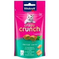 Vitakraft Crispy Crunch 60 g - Snacks Crujientes con Malta para el Cuidado Dental de Gatos - details 0