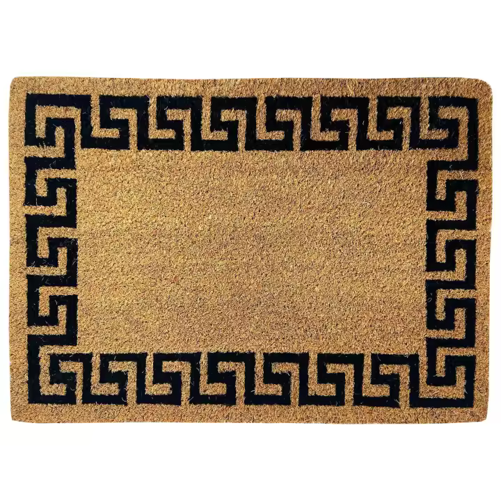 Felpudo coco 60x40 cenefa 7161101-4 - 1