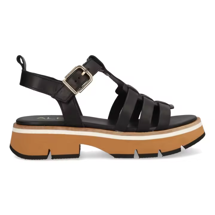 Alpe mujer sandalias Zanzibar negro 54890805 - 1