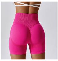 Shorts Deportivos Sin Costuras Para Mujer High Waist Push up Para Ciclismo Running Fitness Yoga Leggings De Gimnasio Ropa De Yoga - details 9