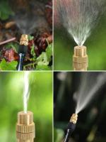 Sistema De Enfriamiento Por Misting PVC 10pcs 4/7 Para Jardín Riego Automático 1/4'' Atomizador Ajustable Micro Roscado - details 4