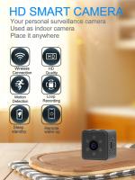 Cámara De Seguridad IP HD Wireless WiFi V3 Mini Super Pequeña Con Soporte De Grabación En MicroSD Control Remoto ON/OFF Y Soporte De Descanso Para El Hogar - details 0