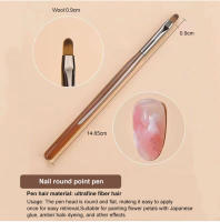 9PCS Pincel De Uñas Con Gel UV DIY Herramienta De Dibujo Para Manicura Y Diseño De Uñas Línea De Pintura Acrílica Combo De Uñas - details 3