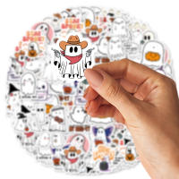 46pcs Pegatinas Creativas De Dibujos Animados Lindos Y Extraños Con Patrones Rich Para DIY Skateboard Casco Tazas Álbumes De Recortes Decoración - details 3