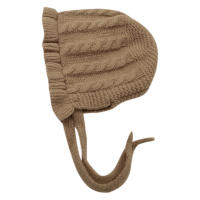 Gorro De Punto Para Bebés Niñas Invierno Con Volante Y Protección De Orejas Ajustable Y Grueso Gorro De Algodón Unisex Para Recién Nacidos Hasta 24 Meses - details 11